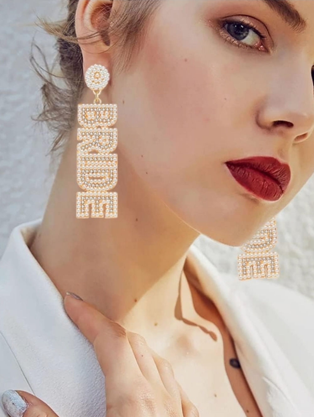 ANIA HAIE Women's Rhinestone Bride Earrings